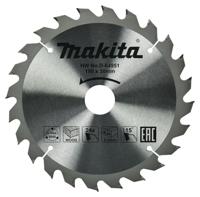 Makita Cirkelzaagblad voor Hout | Standaard | Ø 190mm Asgat 30mm 24T - D-64951