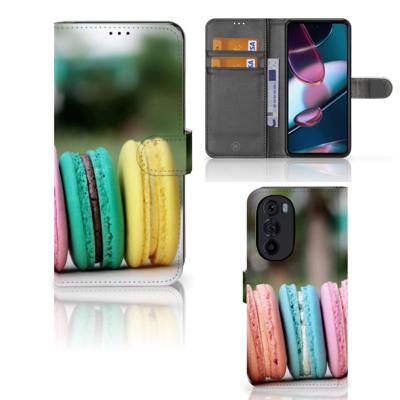 Motorola Edge 30 Pro | Book Cover | Macarons