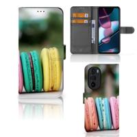Motorola Edge 30 Pro | Book Cover | Macarons