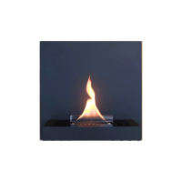 Tenderflame Square 180 Staal Zwart