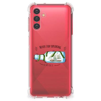 Samsung Galaxy A13 5G | A04s Stevig | Bumper Hoesje | Boho Bottle