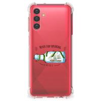 Samsung Galaxy A13 5G | A04s Stevig | Bumper Hoesje | Boho Bottle