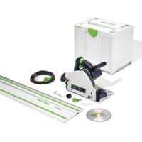 Festool TS 55 FEBQ-Plus-FS Invalzaag in Systainer + FS 1400/2 Geleiderail - 577010