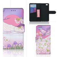 Huawei Ascend P8 Lite | Telefoonhoesje | Met pasjeshouder | Bird Flying