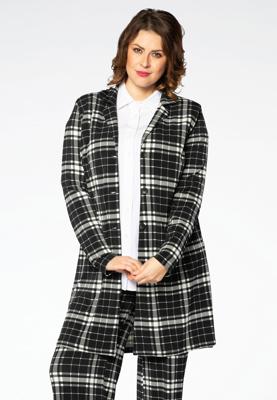 Yoek Lange blazer TARA | Zwart | Maat 58/60