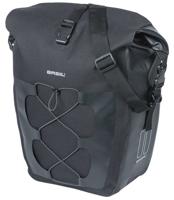 Basil Enkele tas navigator waterproof l mik 25-31l 14 x 26 x 42 cm - zwart