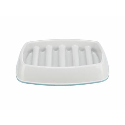 Voerbak voor honden Trixie Slow Feeding Grijs Ø 11 cm Ø 9 cm 250 ml 300 ml 46 × 11 × 30 cm