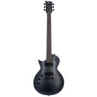 ESP LTD Deluxe EC-1000 Baritone Charcoal Metallic Satin linkshandige elektrische bariton gitaar