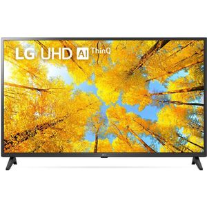 LG UHD 43UQ75003LF tv 109,2 cm (43") 4K Ultra HD Smart TV Wifi Zwart