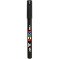 Uni-Posca Posca marker, afm pc-1mr, lijndikte 0,7 mm, extra-fijn, zwart, 1 stuk