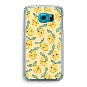 Citroenen: Samsung Galaxy S6 Transparant Hoesje