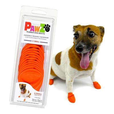 Schoenen Pawz Hond Oranje XS