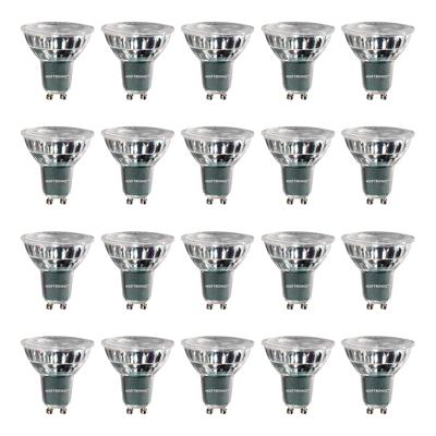 HOFTRONIC™ Set van 20 GU10 LED spots 5 Watt Dimbaar 2700K warm wit (vervangt 50W)