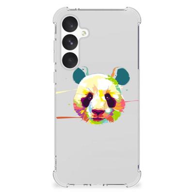 Samsung Galaxy A55 Stevig | Bumper Hoesje | Panda Color Samsung Galaxy A55 Stevig | Bumper Hoesje | Panda Color