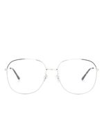 Gucci Eyewear lunettes de vue métalliques GG1417OA - Argent