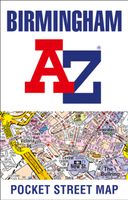 Stadsplattegrond Pocket Street Map Birmingham | A-Z Map Company - thumbnail