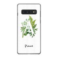 Green Brush: Samsung Galaxy S10 4G Volledig Geprint Hoesje