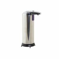 Automatische Zeepdispenser met Sensor DKD Home Decor Zwart Multicolour Zilverkleurig ABS Plastic 11,1 x 7,5 x 19 cm 250 ml - thumbnail