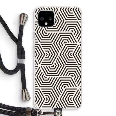 Magic pattern: Pixel 4 XL Transparant Hoesje met koord