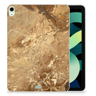 iPad Air (2020/2022) 10.9 inch Tablet Back Cover Marmer Creme iPad Air (2020/2022) 10.9 inch Tablet Back Cover Marmer Creme