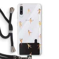 Dans #2: Samsung Galaxy A70 Transparant Hoesje met koord