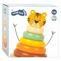 Small Foot houten stapeltoren tijger, 7dlg.