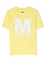 MM6 Maison Margiela Kids t-shirt en coton à logo imprimé - Jaune - thumbnail