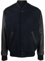 Golden Goose veste à design à empiècements - Bleu