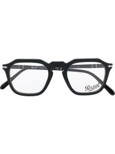 Persol lunettes de vue à monture géométrique - Noir