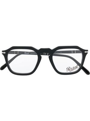 Persol lunettes de vue à monture géométrique - Noir