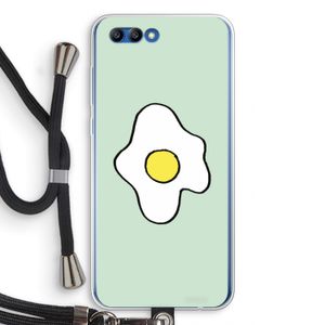 Spiegelei: Honor 10 Transparant Hoesje met koord