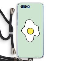 Spiegelei: Honor 10 Transparant Hoesje met koord