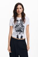 T-shirt met illustratie ontworpen door M. Christian Lacroix - WHITE - XL - thumbnail