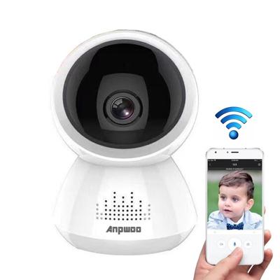 Anpwoo AP005 2.0MP 1080 P 1/2 7-inch CMOS HD WiFi IP-Camera de opsporing van de motie van de steun / nacht Vision(White)