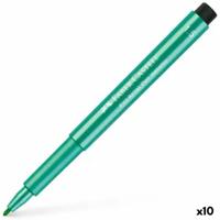 Markeerstiften Faber-Castell Pitt Artist Metaal (10 Stuks)