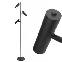 Freelight Vloerlamp Undici 3 lichts H 165 cm zwart