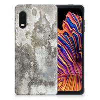 Samsung Xcover Pro | TPU | Siliconen hoesje | Beton Print