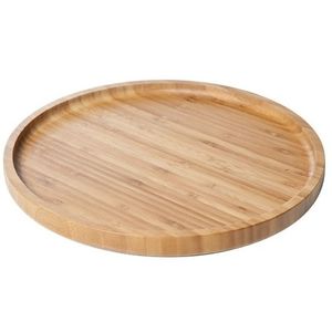 Houten serveerplank voor hapjes rond 28 cm