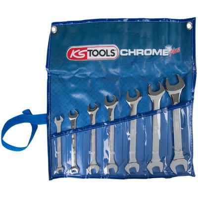 KS Tools 518.0747 518.0747 Dubbele steeksleutelset Sleutelbreedte (metrisch) 8 - 22 mm