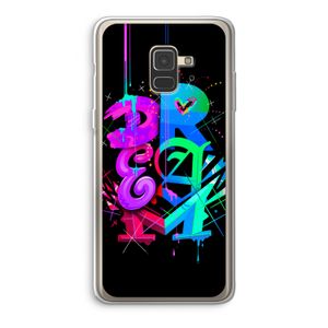 Dream: Samsung Galaxy A8 (2018) Transparant Hoesje