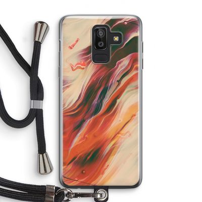 Forgotten Lands: Samsung Galaxy J8 (2018) Transparant Hoesje met koord
