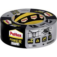 Pattex PT5SW Textieltape Pattex Power Tape Zilver (l x b) 50 m x 50 mm 1 stuk(s)