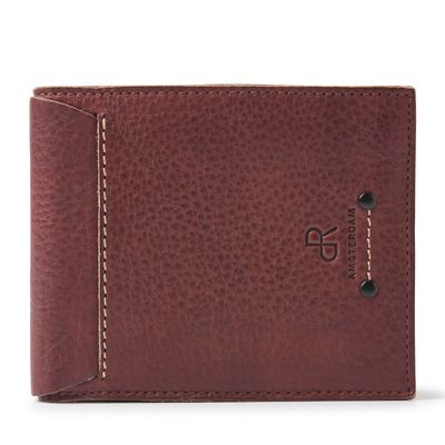 dR Amsterdam Heren Billfold 93524 Bruin