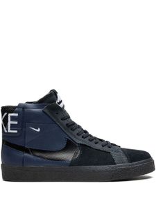 Nike baskets SB Blazer 'Black/Navy' - Bleu