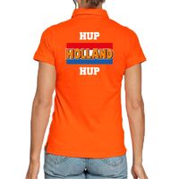 Oranje fan poloshirt / kleding Hup Holland hup EK/ WK voor dames 2XL  -