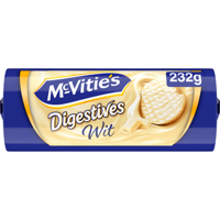 McVitie&apos;s Digestive Wit 232 g bij Jumbo