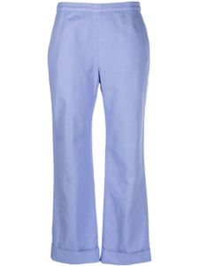 ASPESI pantalon court à ourlet retroussé - Bleu