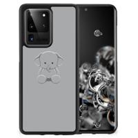 Samsung Galaxy S20 Ultra | Bumper Hoesje | Grijs Baby Olifant