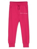 Marc Jacobs Kids pantalon de jogging à logo imprimé - Rose