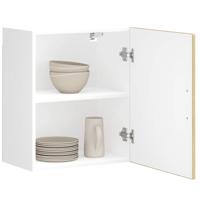 Keukenwandkasten 2 st Porto bewerkt hout sonoma eikenkleurig